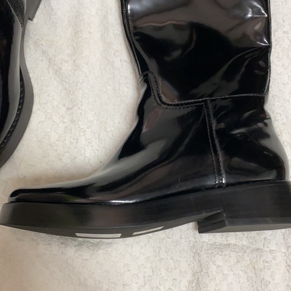 FP x Jeffrey Campbell Black Leather Boots - Picture 6 of 10